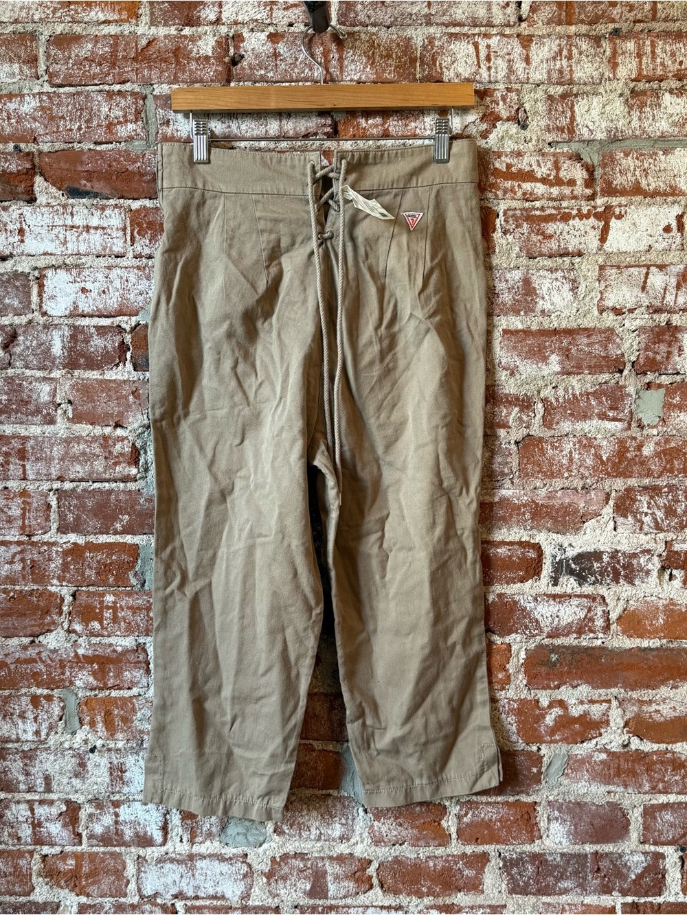 Guess Khaki Lace-Up women’s Pants